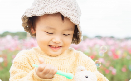 子どもの写真