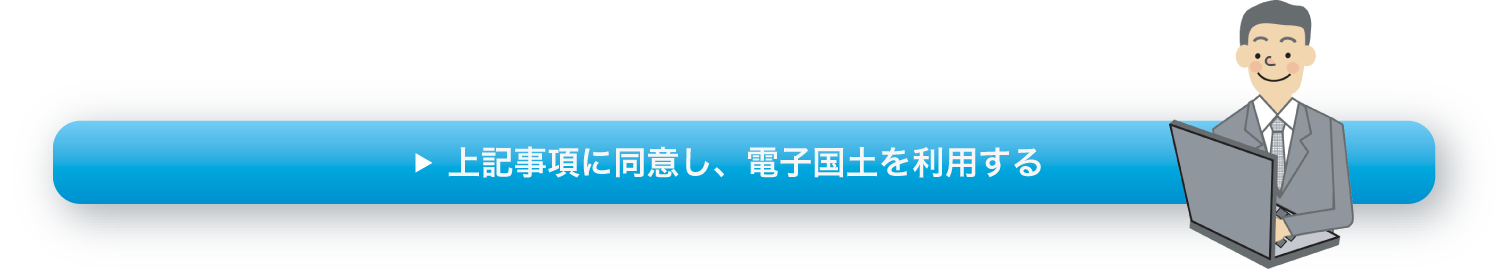 上記事項に同意し、電子国土を利用する