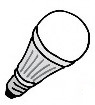 ​LED電球の画像
