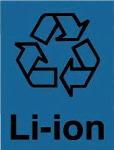リチウムイオン電池リサイクルマーク