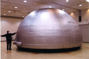 プラネタリウムドームの写真