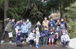 散策場所での記念撮影