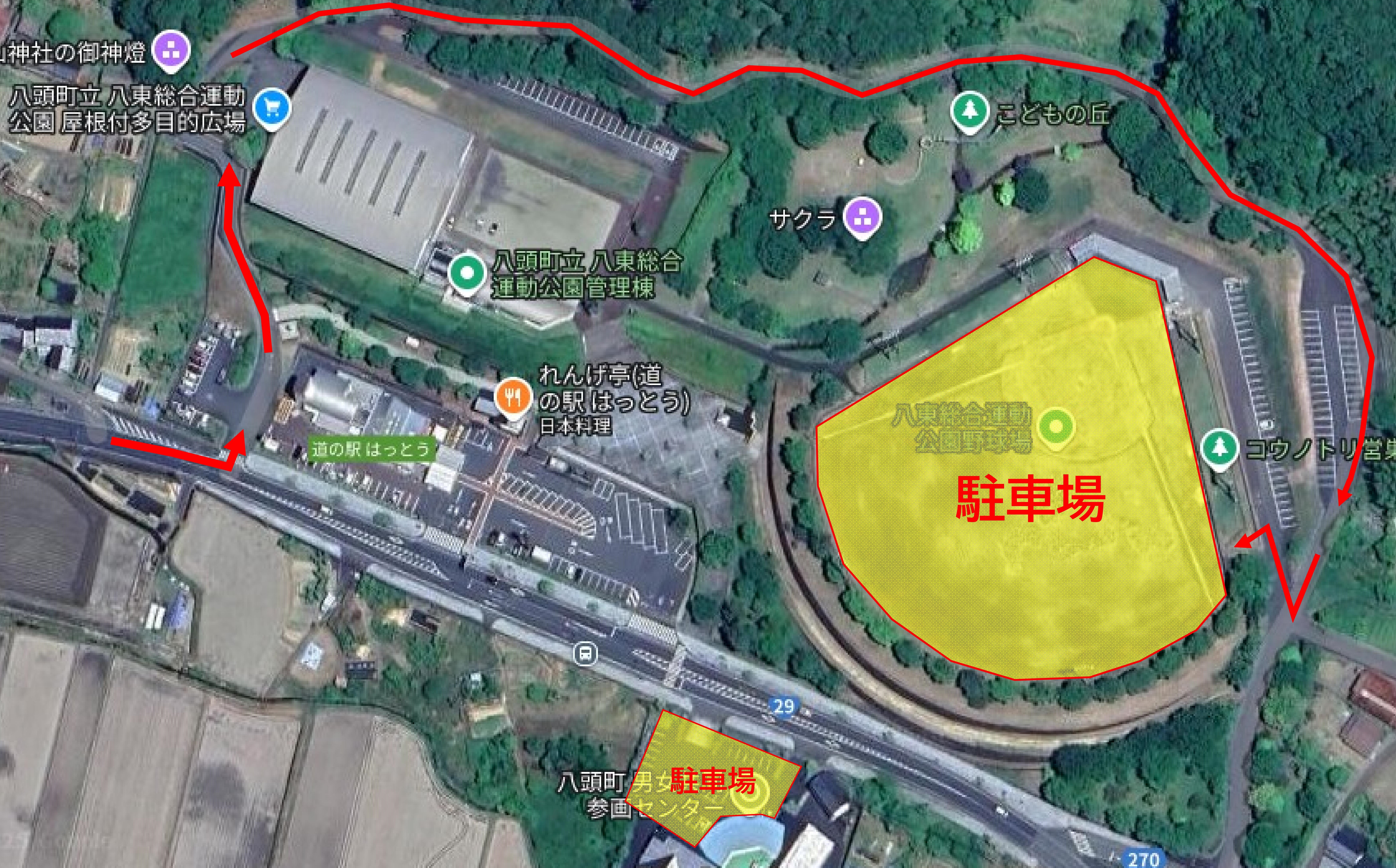 駐車場案内図