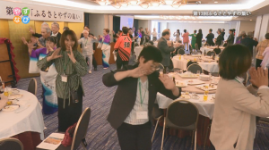 参加者で八頭町音頭