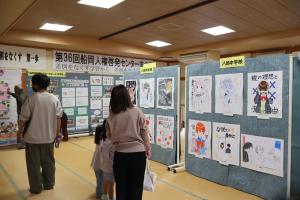 作品展示の様子