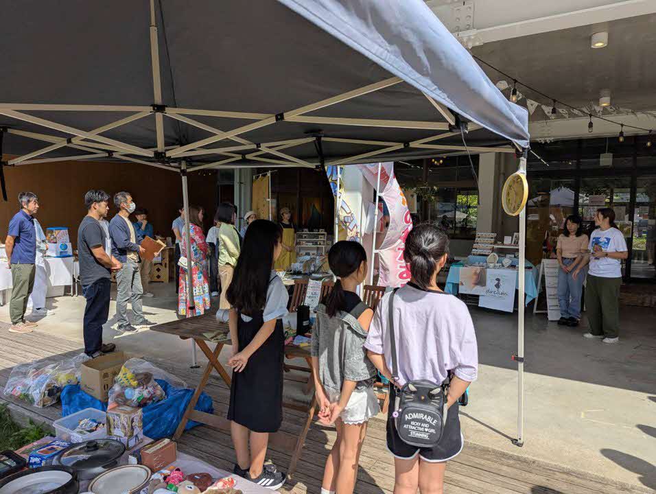 出店者ミーティングに参加