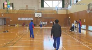 スポーツ体験の様子