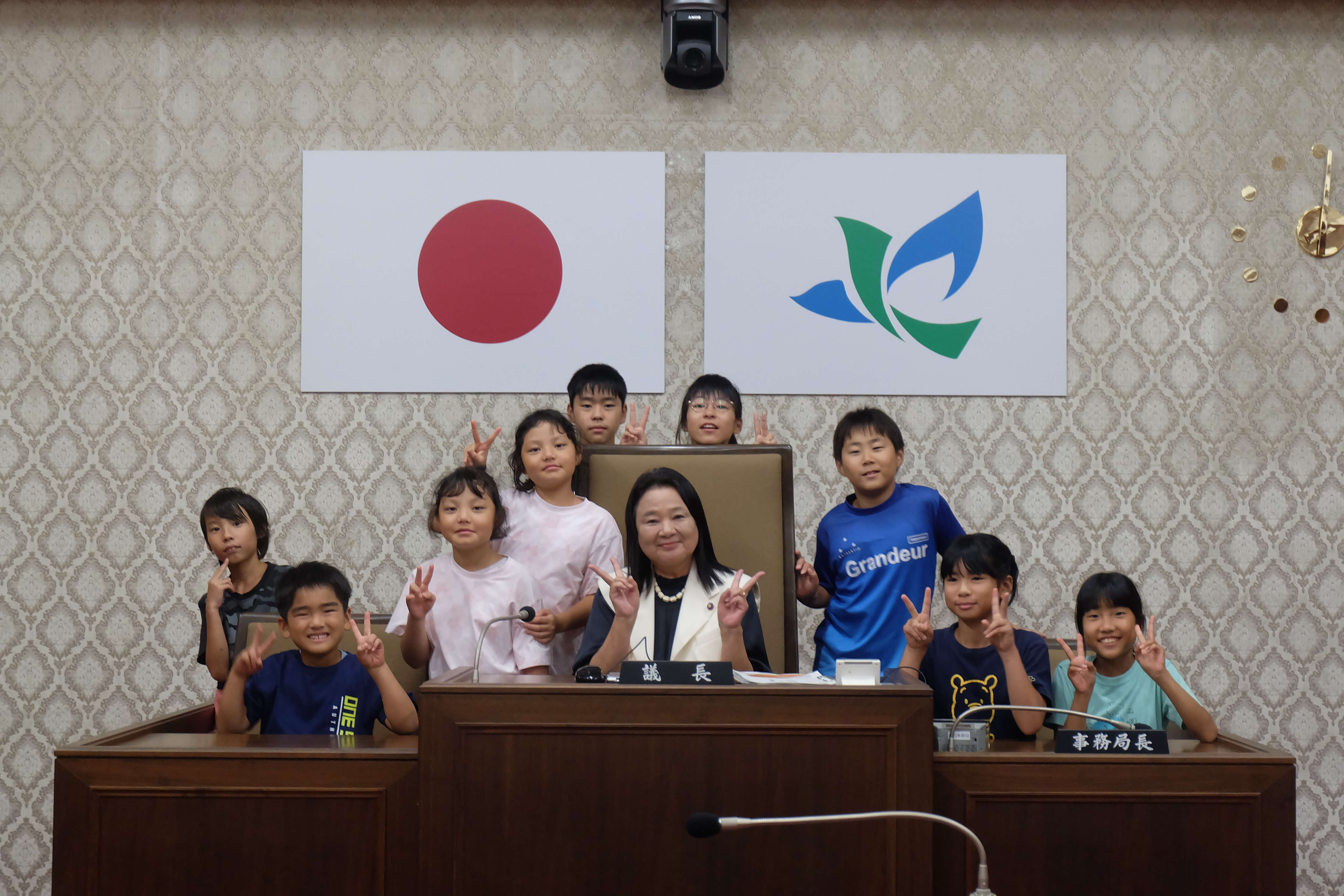 八頭町議会訪問