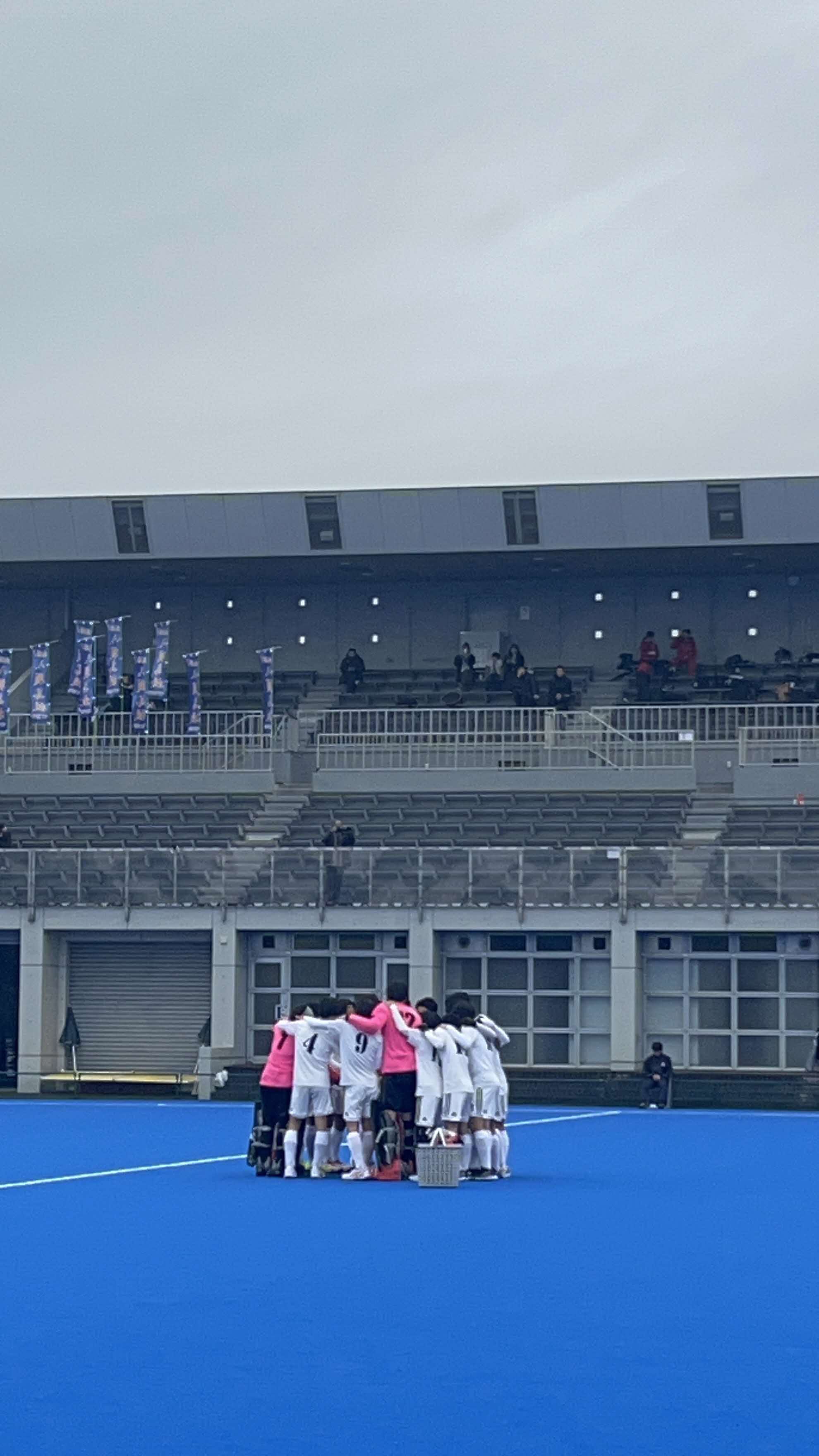 決勝戦前の円陣