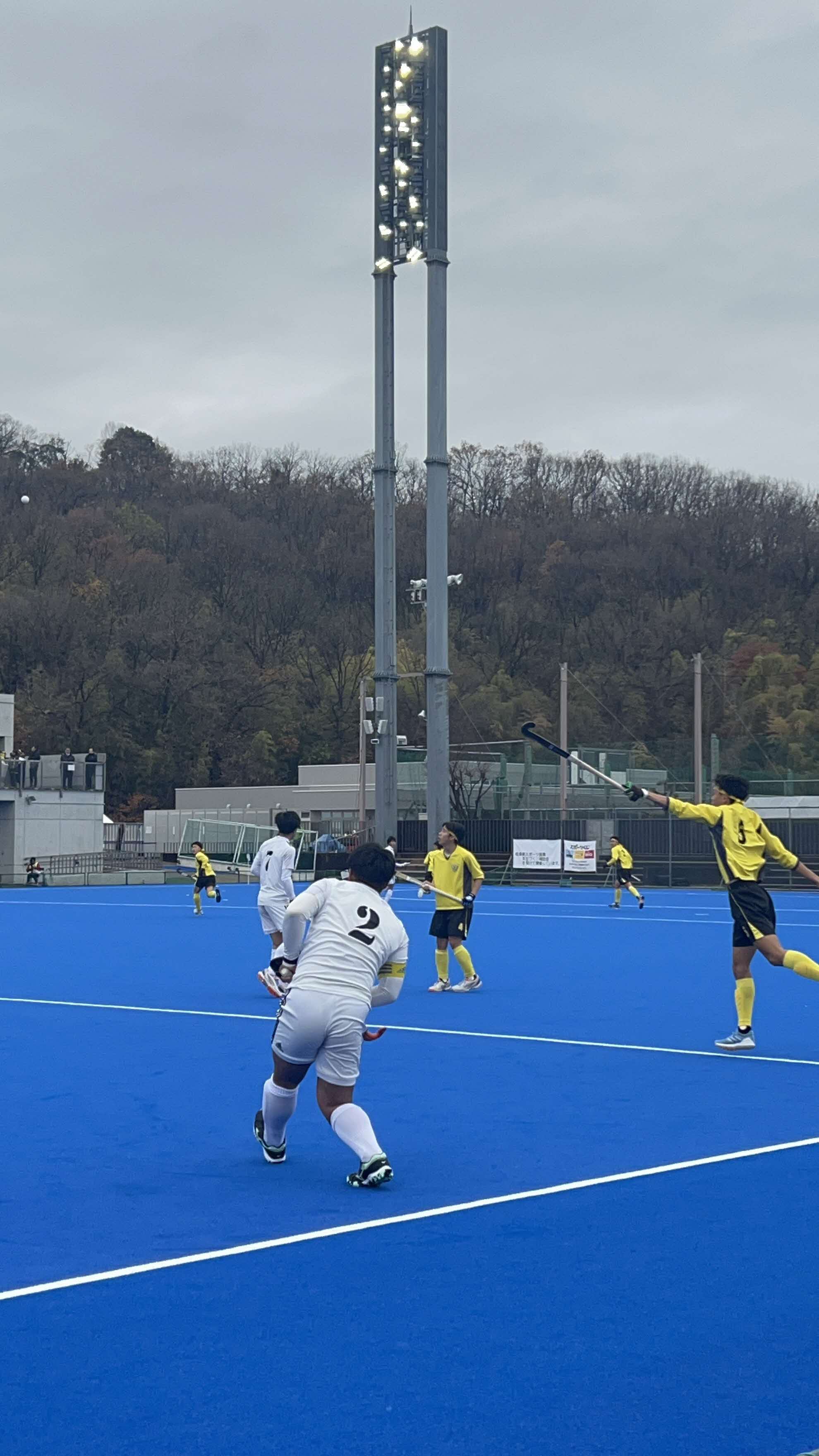 決勝戦の試合風景