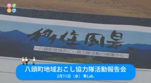 地域おこし協力隊活動報告会 タイトル画面