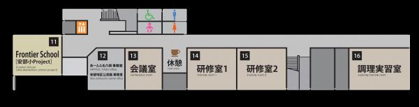 １階フロアマップ