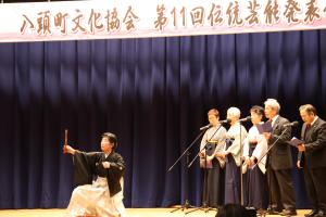 詩吟と剣詩舞の共演