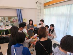 子育て世代の防災講座　写真