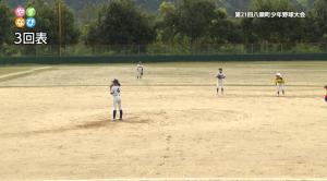試合の様子（郡家西）