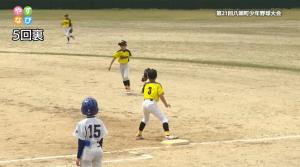 試合の様子（八頭）