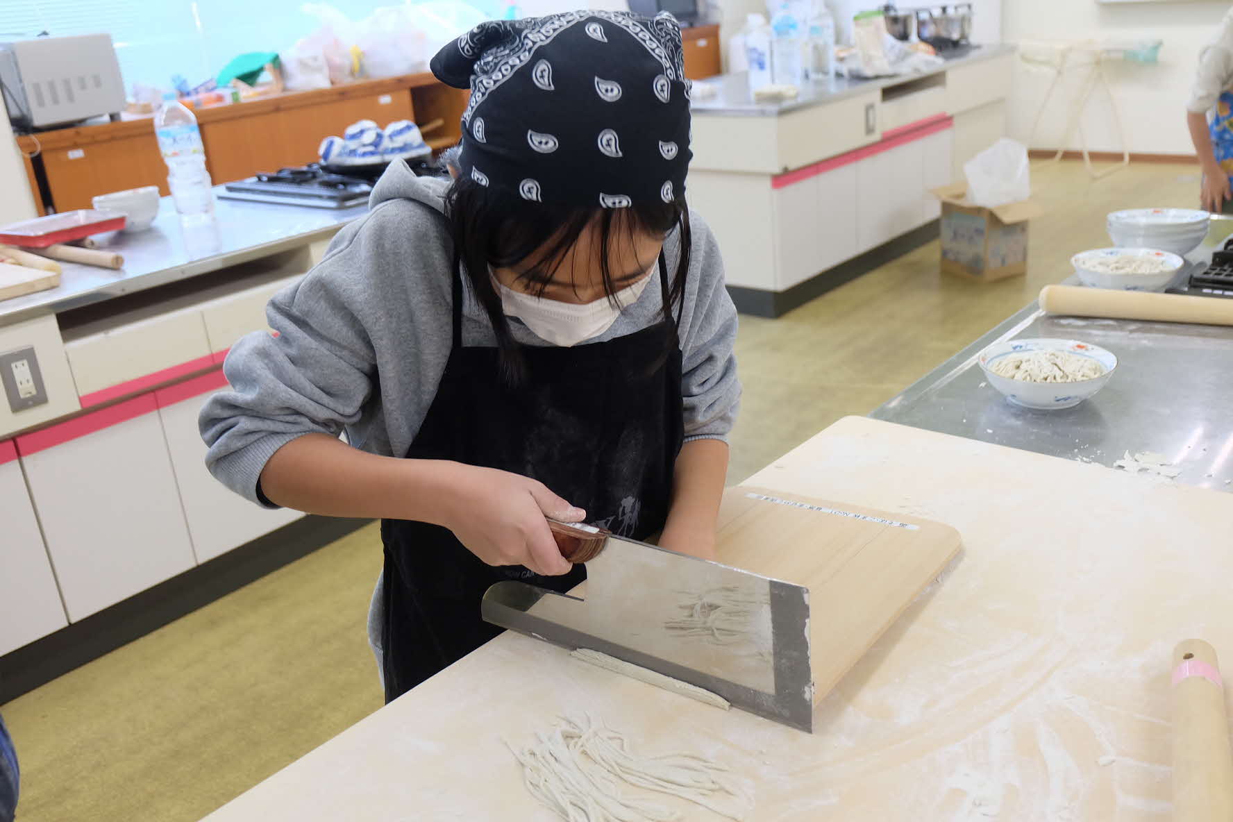 フユキチでのそば作り