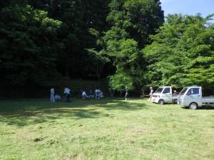除草作業の様子②