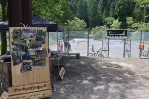 BMX体験会場の様子