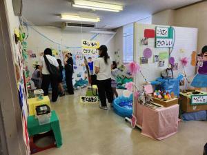 保育所の展示の様子