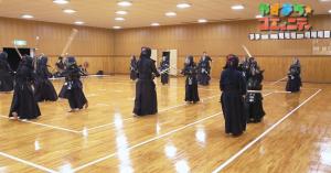 剣道の練習風景