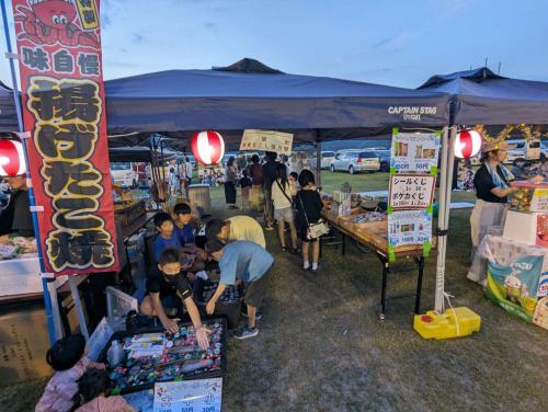 駄菓子屋の出店（きらめき祭）