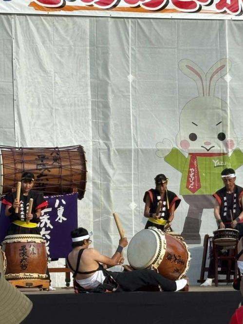 八東平成太鼓の出演（きらめき祭）